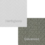 Herringbone Galvanized | Samples | Triangle-Products.com