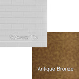 Subway Tile Antique Bronze | Samples | Triangle-Products.com