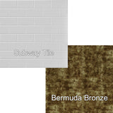 Subway Tile Bermuda Bronze | Samples | Triangle-Products.com