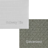 Subway Tile Galvanized | Samples | Triangle-Products.com