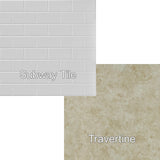 Subway Tile Travertine | Samples | Triangle-Products.com