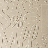 Almond | Alphabet Soup | Wall Panel | Triangle-Products.com