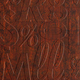 American Walnut | Alphabet Soup | Wall Panel | Triangle-Products.com