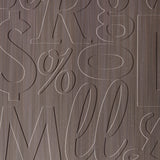 Bronze Strata | Alphabet Soup | Wall Panel | Triangle-Products.com