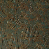 Copper Fantasy | Alphabet Soup | Wall Panel | Triangle-Products.com