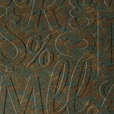 Copper Fantasy | Alphabet Soup | Wall Panel | Triangle-Products.com