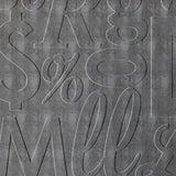 Crosshatch Silver | Alphabet Soup | Wall Panel | Triangle-Products.com