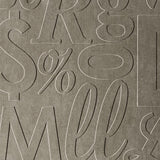 Latte | Alphabet Soup | Wall Panel | Triangle-Products.com