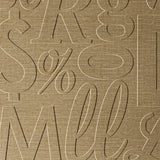 Linen Beige | Alphabet Soup | Wall Panel | Triangle-Products.com