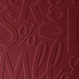 Merlot | Alphabet Soup | Wall Panel | Triangle-Products.com