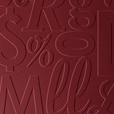 Merlot | Alphabet Soup | Wall Panel | Triangle-Products.com