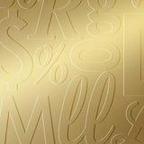 Mirror Gold | Alphabet Soup | Wall Panel | Triangle-Products.com