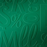 Mirror Green | Alphabet Soup | Sample | Triangle-Products.com