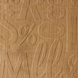 Oregon Ash | Alphabet Soup | Wall Panel | Triangle-Products.com