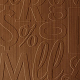 Pearwood | Alphabet Soup | Wall Panel | Triangle-Products.com