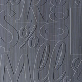 Steel Strata | Alphabet Soup | Wall Panel | Triangle-Products.com