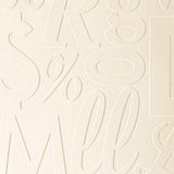 Winter White | Alphabet Soup | Wall Panel | Triangle-Products.com