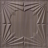 Bronze Strata | Art Deco | Glue Up Ceiling Tile | Triangle-Products.com