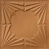 Brushed Copper | Art Deco | Lay In Ceiling Tile | Triangle-Products.com