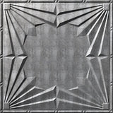 Crosshatch Silver | Art Deco | Sample | Triangle-Products.com