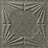 Galvanized | Art Deco | Glue Up Ceiling Tile | Triangle-Products.com