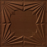 Linen Chocolate | Art Deco | Glue Up Ceiling Tile | Triangle-Products.com