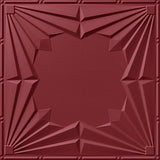 Merlot | Art Deco | Glue Up Ceiling Tile | Triangle-Products.com