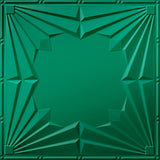 Mirror Green | Art Deco | Glue Up Ceiling Tile | Triangle-Products.com