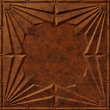 Moonstone Copper | Art Deco | Glue Up Ceiling Tile | Triangle-Products.com