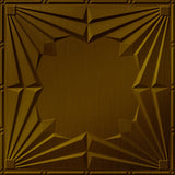 Oil Rubbed Bronze | Art Deco | Glue Up Ceiling Tile | Triangle-Products.com
