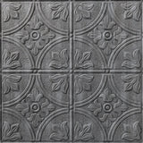 Crosshatch Silver | Boston | Glue Up Ceiling Tile | Triangle-Products.com