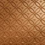 Brushed Copper | Celestial | Glue Up Ceiling Tile | Triangle-Products.com