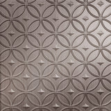 Brushed Nickel | Celestial | Glue Up Ceiling Tile | Triangle-Products.com