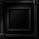 Gloss Black | Colonial | Glue Up Ceiling Tile | Triangle-Products.com