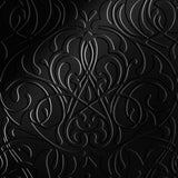 Gloss Black | Damask | Wall Panel | Triangle-Products.com