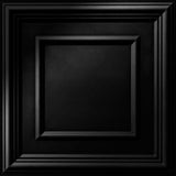 Gloss Black | Georgian | Glue Up Ceiling Tile | Triangle-Products.com