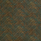 Copper Fantasy | Herringbone | Wall Panel | Triangle-Products.com