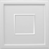Matte White (Paintable) | Inset Coffer | Acoustic Ceiling Tile | Triangle-Products.com