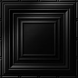 Gloss Black | Madison | Glue Up Ceiling Tile | Triangle-Products.com