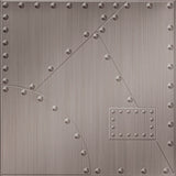 Brushed Nickel | Metal Plates | Wall Panel | Triangle-Products.com