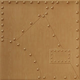 Light Maple | Metal Plates | Tegular Lay In Ceiling Tile | Triangle-Products.com