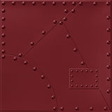 Merlot | Metal Plates | Tegular Lay In Ceiling Tile | Triangle-Products.com