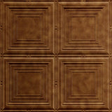 Antique Bronze | Portrait | Glue Up Ceiling Tile | Triangle-Products.com