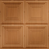 Brushed Copper | Portrait | Lay In Ceiling Tile | Triangle-Products.com