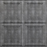 Crosshatch Silver | Portrait | Lay In Ceiling Tile | Triangle-Products.com