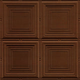 Linen Chocolate | Portrait | Lay In Ceiling Tile | Triangle-Products.com