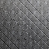 Crosshatch Silver | Quilted | Sample | Triangle-Products.com