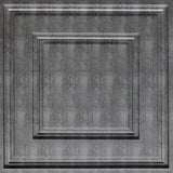 Crosshatch Silver | Raised Panel Coffer | Sample | Triangle-Products.com