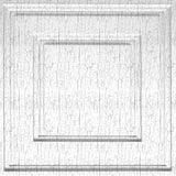 Distressed White | Raised Panel Coffer | Tegular Lay In Ceiling Tile | Triangle-Products.com