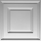 Gloss White (Paintable) | Raised Panel Coffer | Tegular Lay In Ceiling Tile | Triangle-Products.com